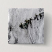 Schwaden aus dem Okmok-Vulkan, Aleusien Button (Vorderseite)