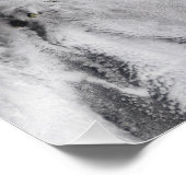 Schwaden aus dem Okmok-Vulkan, Aleusien Fotodruck (Ecke)