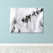 Schwaden aus dem Okmok-Vulkan, Aleusien Leinwanddruck (Insitu (Holzboden))