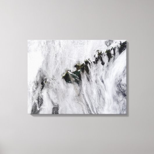 Schwaden aus dem Okmok-Vulkan, Aleusien Leinwanddruck (Vorderseite)