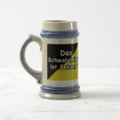 Schwaebisch Are Known Mug Bierglas (Links)