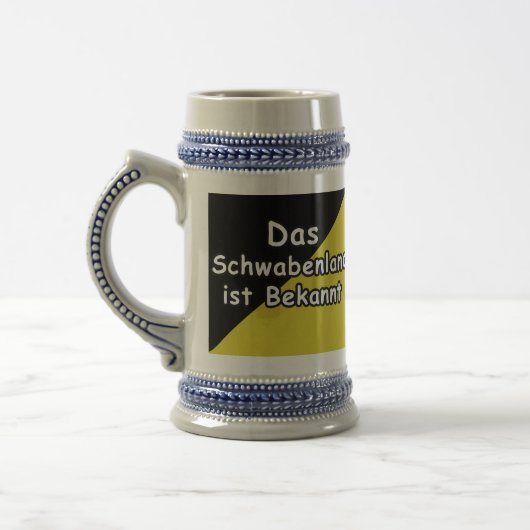 Schwaebisch Are Known Mug Bierglas (Links)