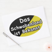 Schwaebisch Are Known Sticker (Umschlag)