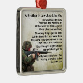 Schwager-Gedicht - Soldat-Entwurf Ornament Aus Metall (Rechts)