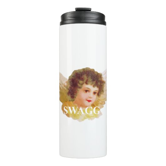 Schwagg Engel Cherub Thermosbecher (Vorderseite)