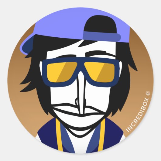 SCHWAGG RUNDER AUFKLEBER (Vorderseite)