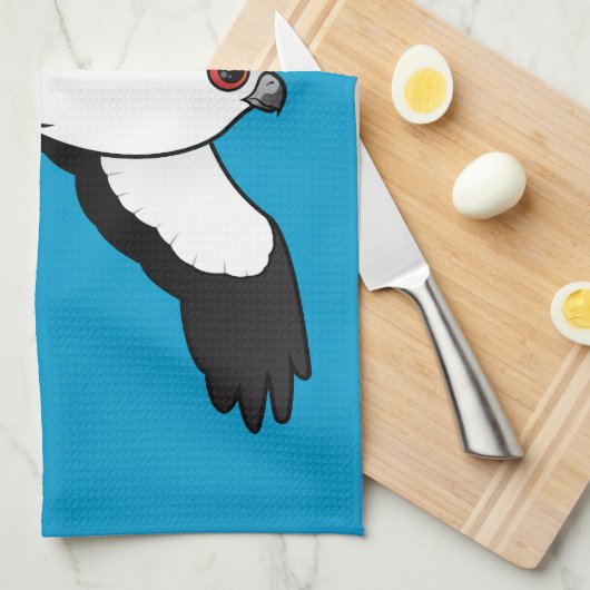 Schwalbe-angebundener Drachen im Flug Handtuch (Viertel Falte)