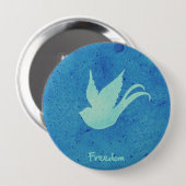 Schwalbe der Freiheit Button (Vorne & Hinten)