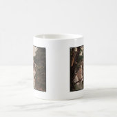 Schwalbe fällt, feenhafte Schlucht, Bettws-y-Coed Kaffeetasse (Mittel)