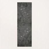 Schwalbe Flying Industrial Grunge Birds Yogamatte (Vorderseite)