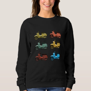 Schwalbe Simson Retro Vintag Nostalgia Moped Simm Sweatshirt
