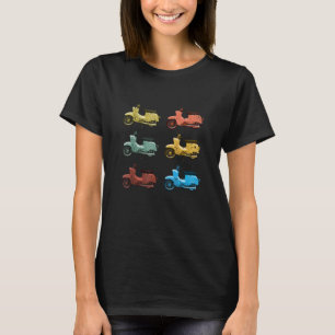 Schwalbe Simson Retro Vintag Nostalgia Moped Simm T-Shirt
