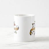 Schwalbe und Rolle mit Neurologie Kaffeetasse (Mittel)