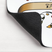 Schwalbe und Rolle mit Tai-Chi Mousepad (Ecke)