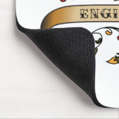 Schwalbe und Rolle mit Technik Mousepad (Ecke)