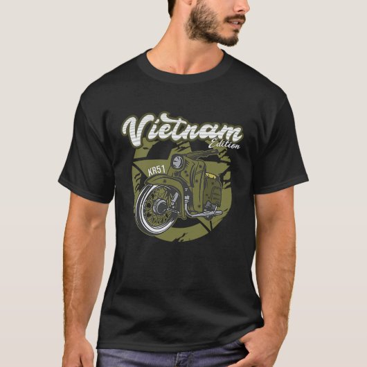 Schwalbe Vietnam East Block DDR Retro Nostalgia Dr T-Shirt (Vorderseite)
