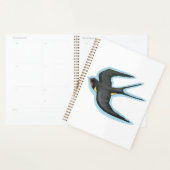 Schwalbe Vogel fliegt Planer (Anzeige)