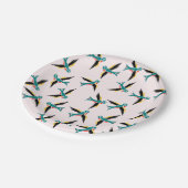 Schwalbe Vogelpapier-Teller Pappteller (Schrägansicht)