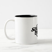 Schwalbefahrer (schwarz) zweifarbige tasse (Links)