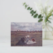 Schwalben - Edouard Manet Postkarte (Stehend Vorderseite)
