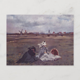Schwalben - Edouard Manet Postkarte