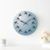 Schwalben-im Flug Wanduhr (Zuhause)