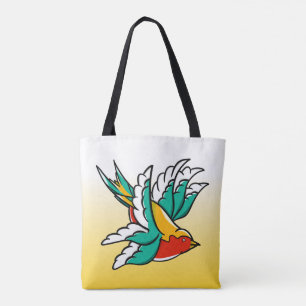 Schwalben, inspiriert durch traditionelle Tätowier Tasche