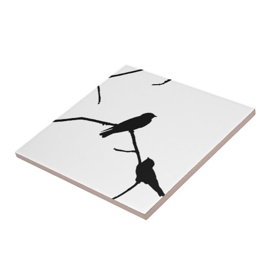 Schwalben-oder Swifts Fliese (Seite)