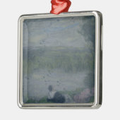 Schwalben Silbernes Ornament (Links)