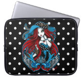 Schwalben-Tätowierungs-Engels-Laptop-Hülse Emmas Laptopschutzhülle (Vorderseite)