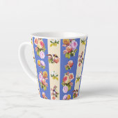 Schwalben und Rose Milchtasse (Linke Ecke)