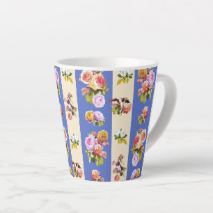 Schwalben und Rose Milchtasse