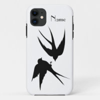 Schwalben Vögel Silhouetten Thunder_Cove