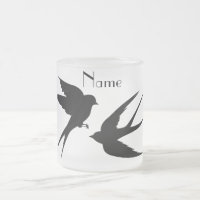 Schwalben Vögel Silhouetten Thunder_Cove