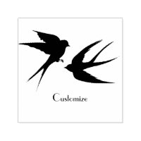 Schwalben Vögel Silhouetten Thunder_Cove