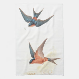 Schwalben-Vogel-Tier-Tiere Küchentuch