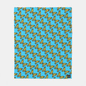 Schwalbenschwanz - Fleece-Decke Fleecedecke (Vorderseite)