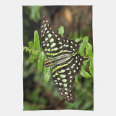 Schwalbenschwanz-Jay-Schmetterling Geschirrtuch (Vertikal)