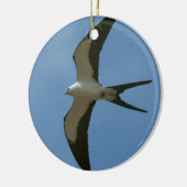 Schwalbenschwanz Keramik Ornament (Links)