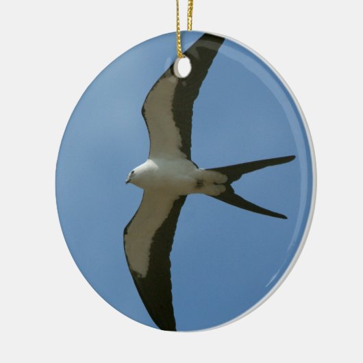 Schwalbenschwanz Keramik Ornament (Links)