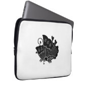Schwalbenschwanz Laptopschutzhülle (Vorne Rechts)