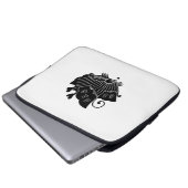 Schwalbenschwanz Laptopschutzhülle (Vorne Knopf)