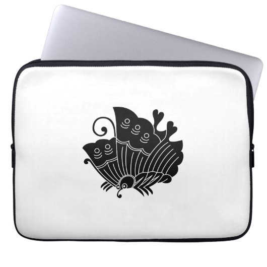 Schwalbenschwanz Laptopschutzhülle (Vorderseite)