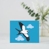 Schwalbenschwanz Postkarte (Stehend Vorderseite)