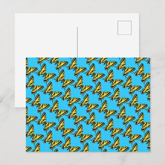 Schwalbenschwanz - Postkarte (Vorne/Hinten)