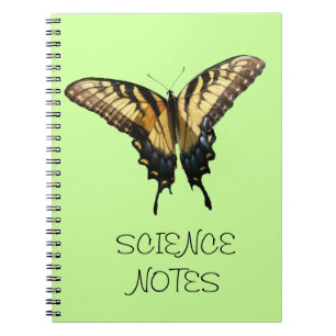 Schwalbenschwanz Schmetterling III Schönes Farbige Notizblock