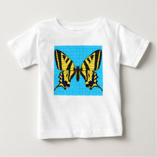 Schwalbenschwanz (weiß) - Baby T-Shirt