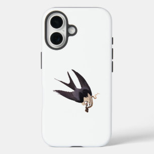 Schwalbenschwanzbussard mit Schlange Vintage Audub iPhone 16 Hülle