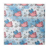 Schwallschweine Fliese (Vorderseite)