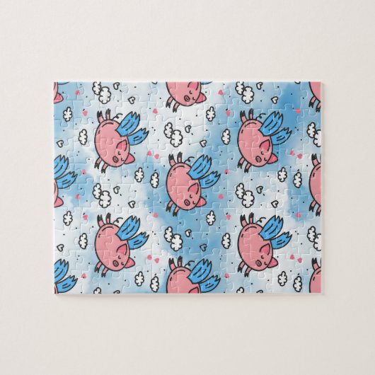 Schwallschweine Puzzle (Horizontal)